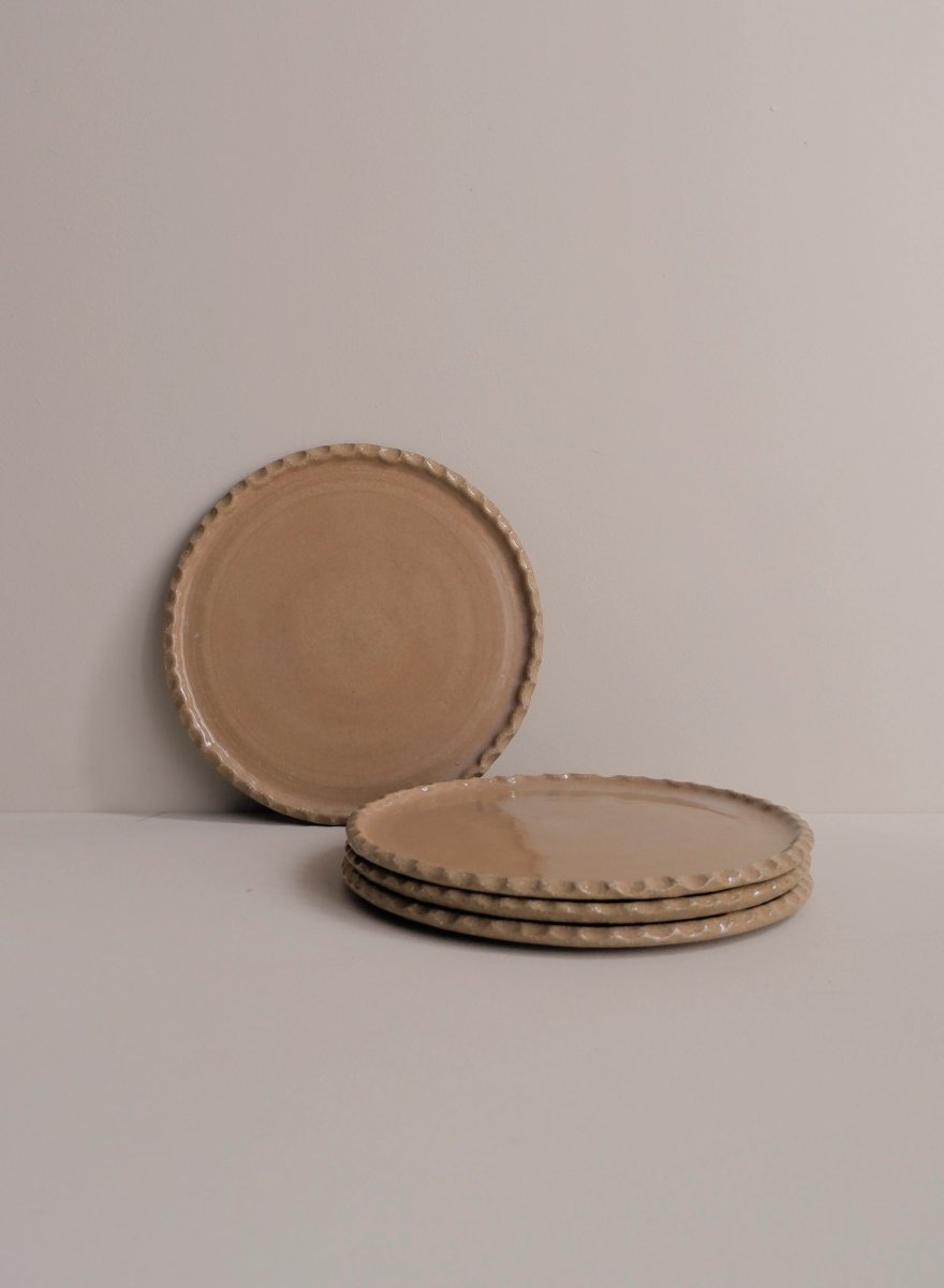 Edged lunch plate - 20cm - Misena Ceramics