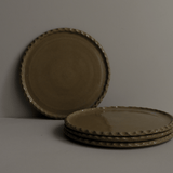 Edged lunch plate - 20cm - Misena Ceramics