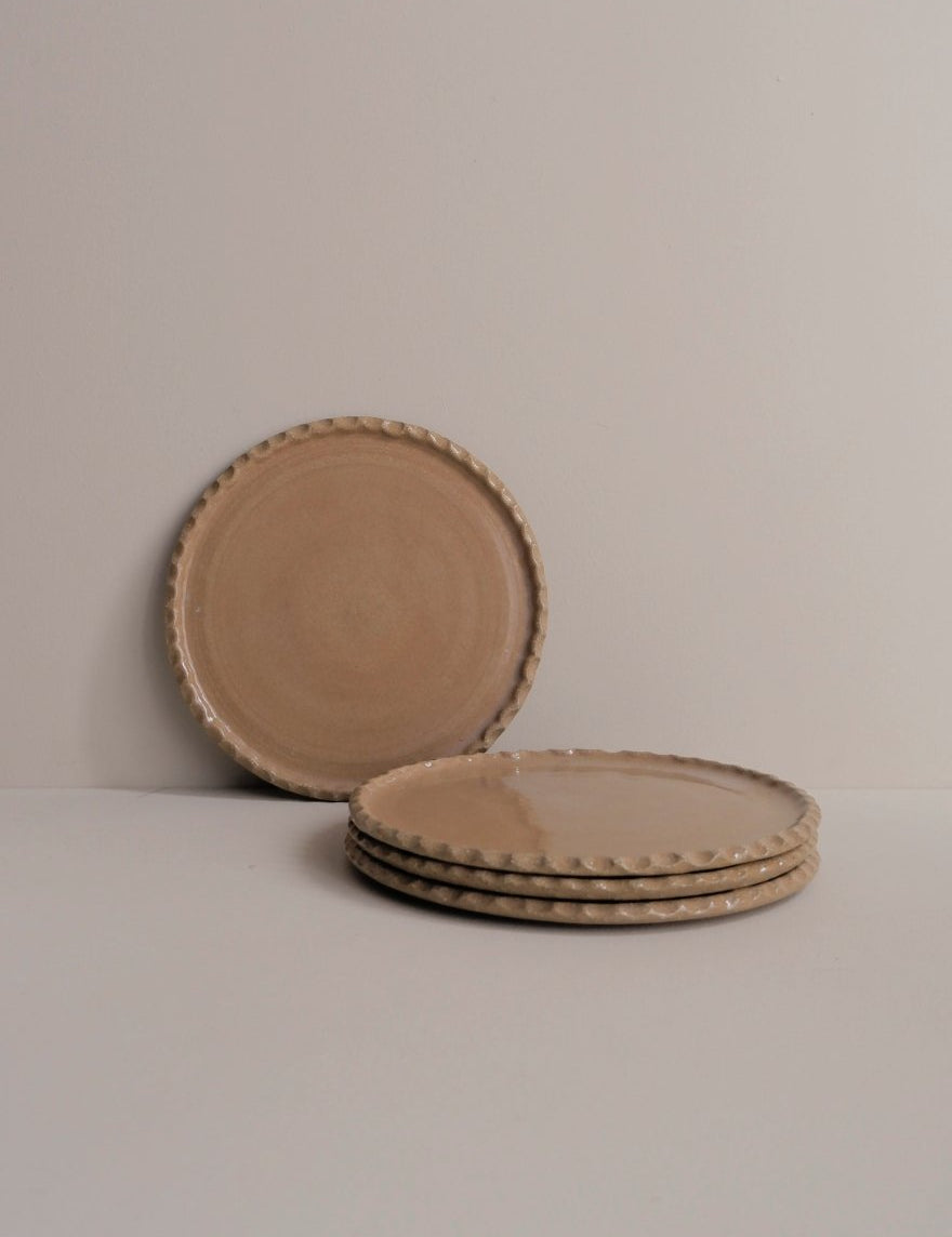 Edged lunch plate - 20cm - Misena Ceramics