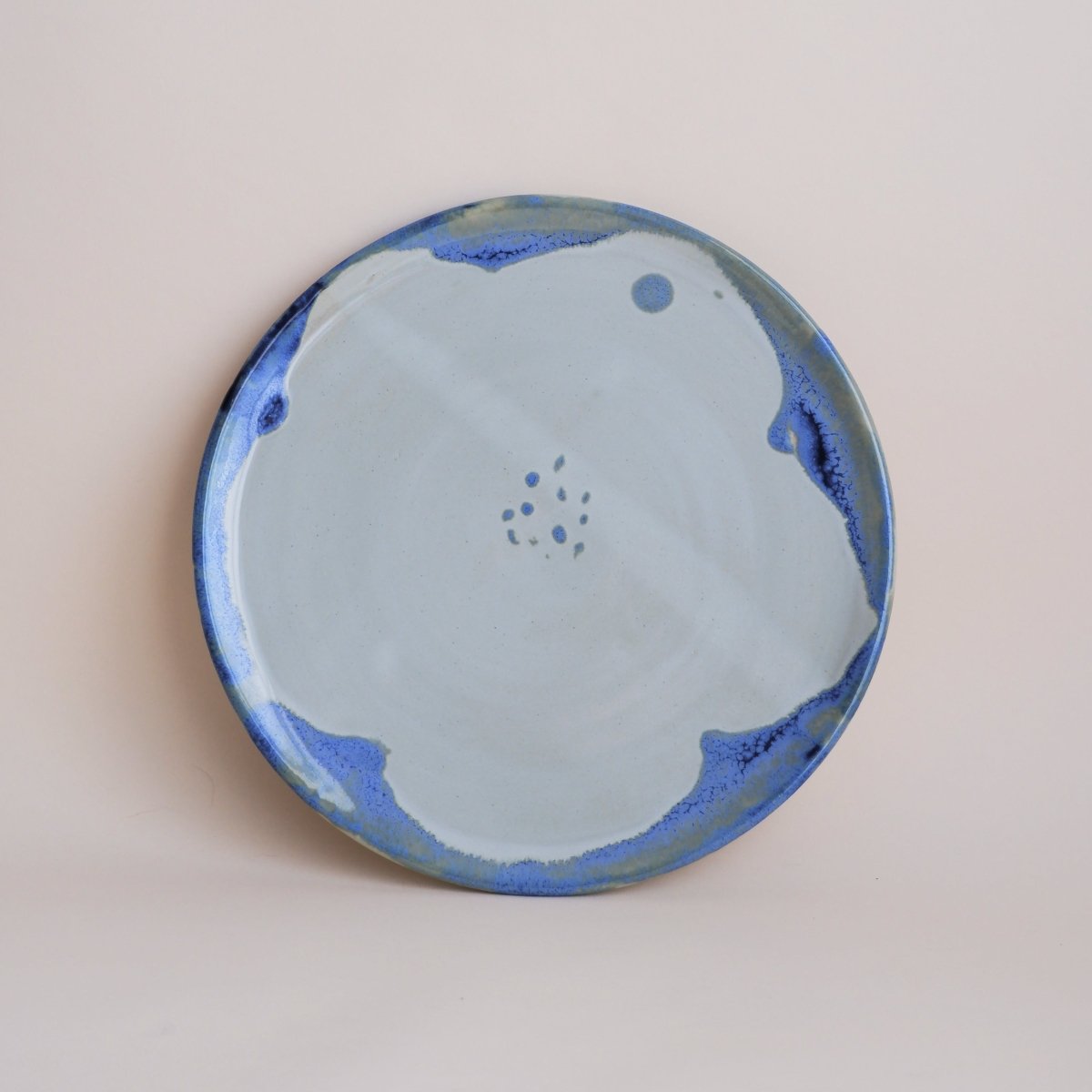 Floral plate - ⌀ 24,5 cm - Misena Ceramics