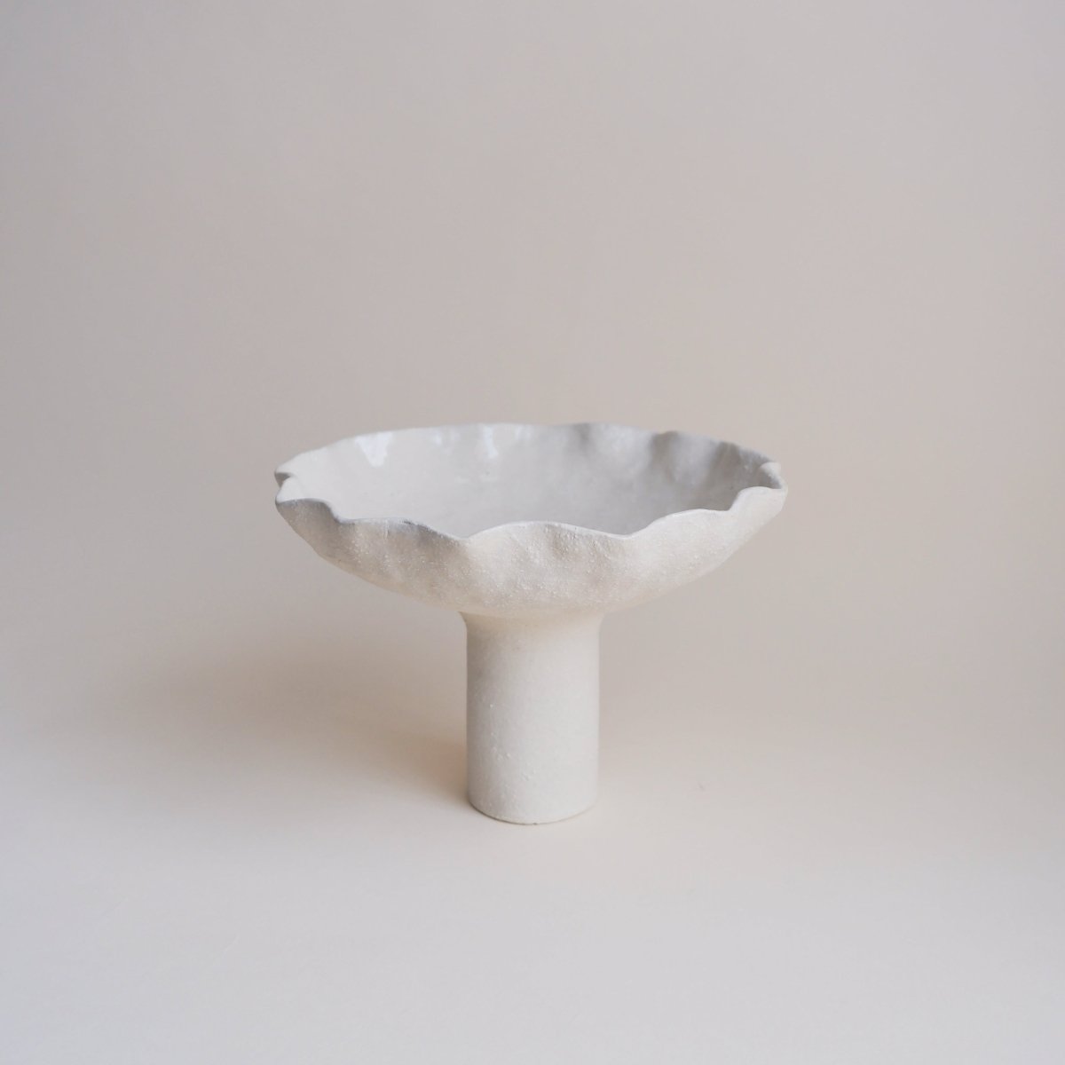 Footed flower bowl - Misena Ceramics