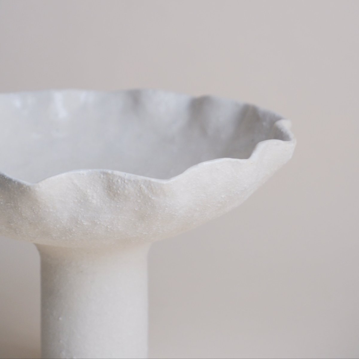 Footed flower bowl - Misena Ceramics