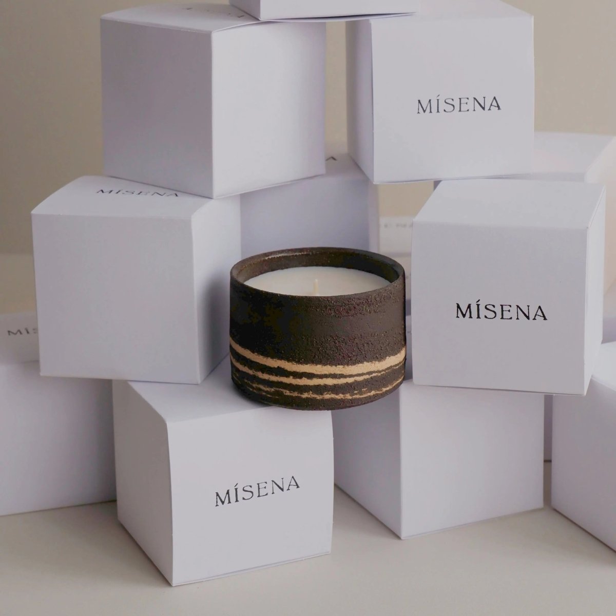 Geurkaars - Macchiato - Misena Ceramics