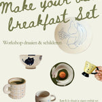Maak je eigen ontbijtset 2x 2u - Misena Ceramics
