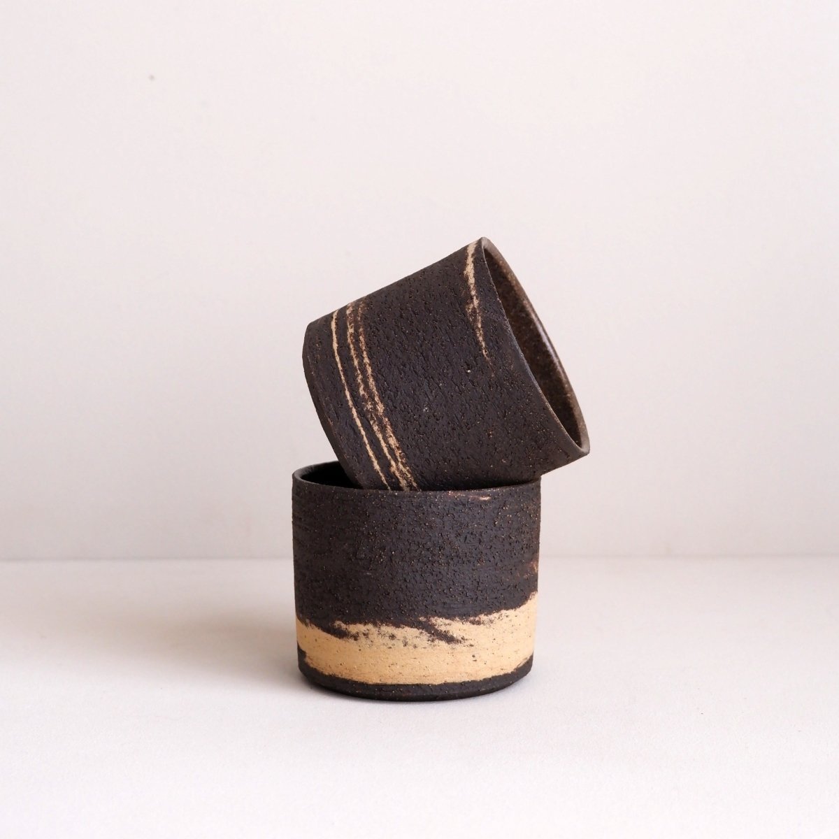 Marbled coffee cup - Misena Ceramics