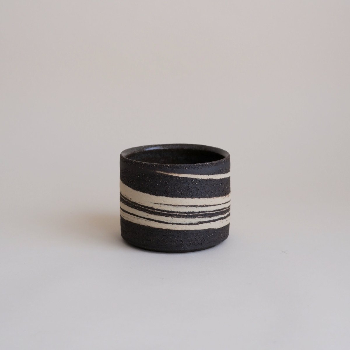 Marbled cup - Cappuccino - Misena Ceramics