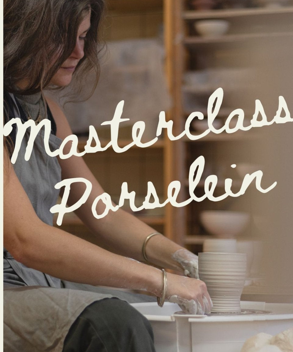 Masterclass Porselein 2u - Woe 03/12 van 19u tot 21u - Misena Ceramics
