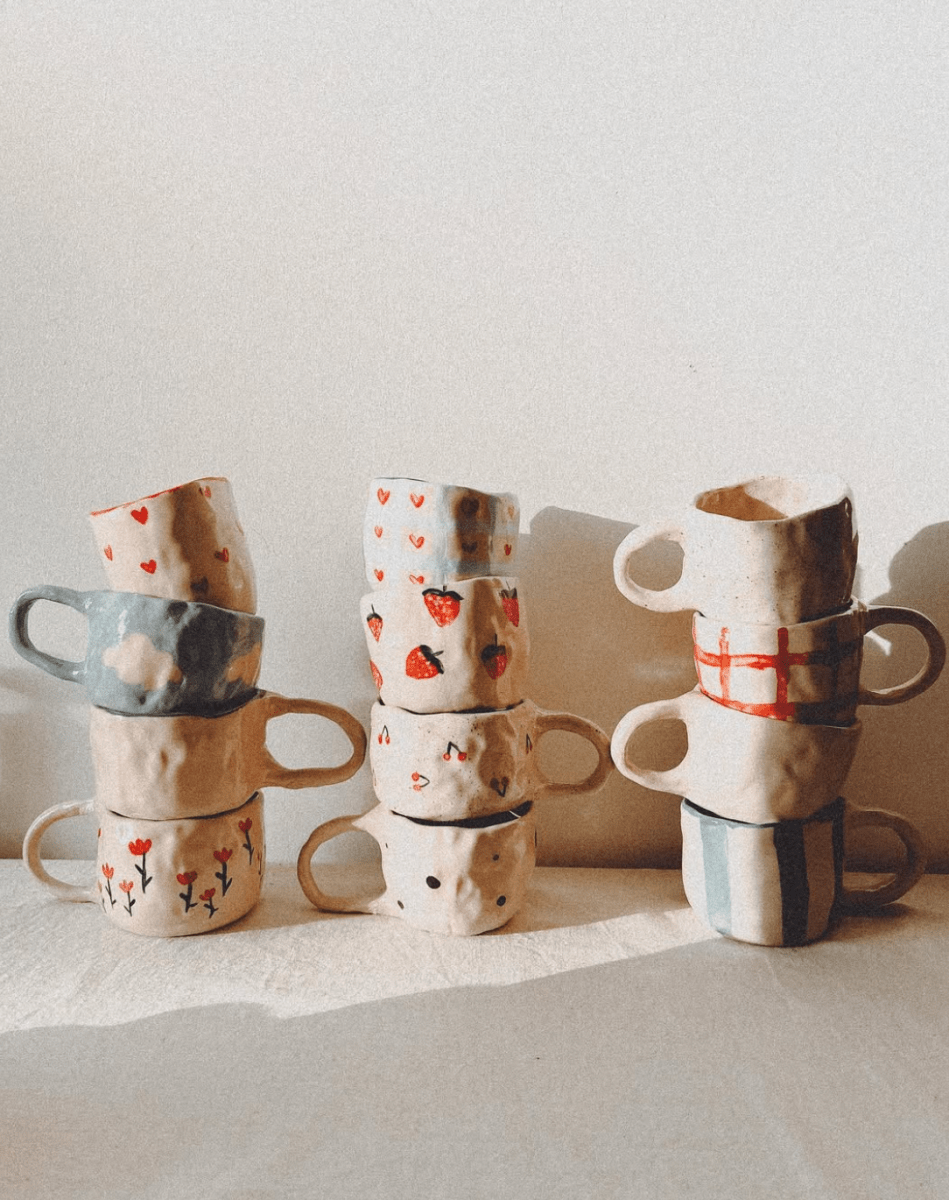 Ontwerp je eigen tas (handopbouw + schilderen) - Misena Ceramics