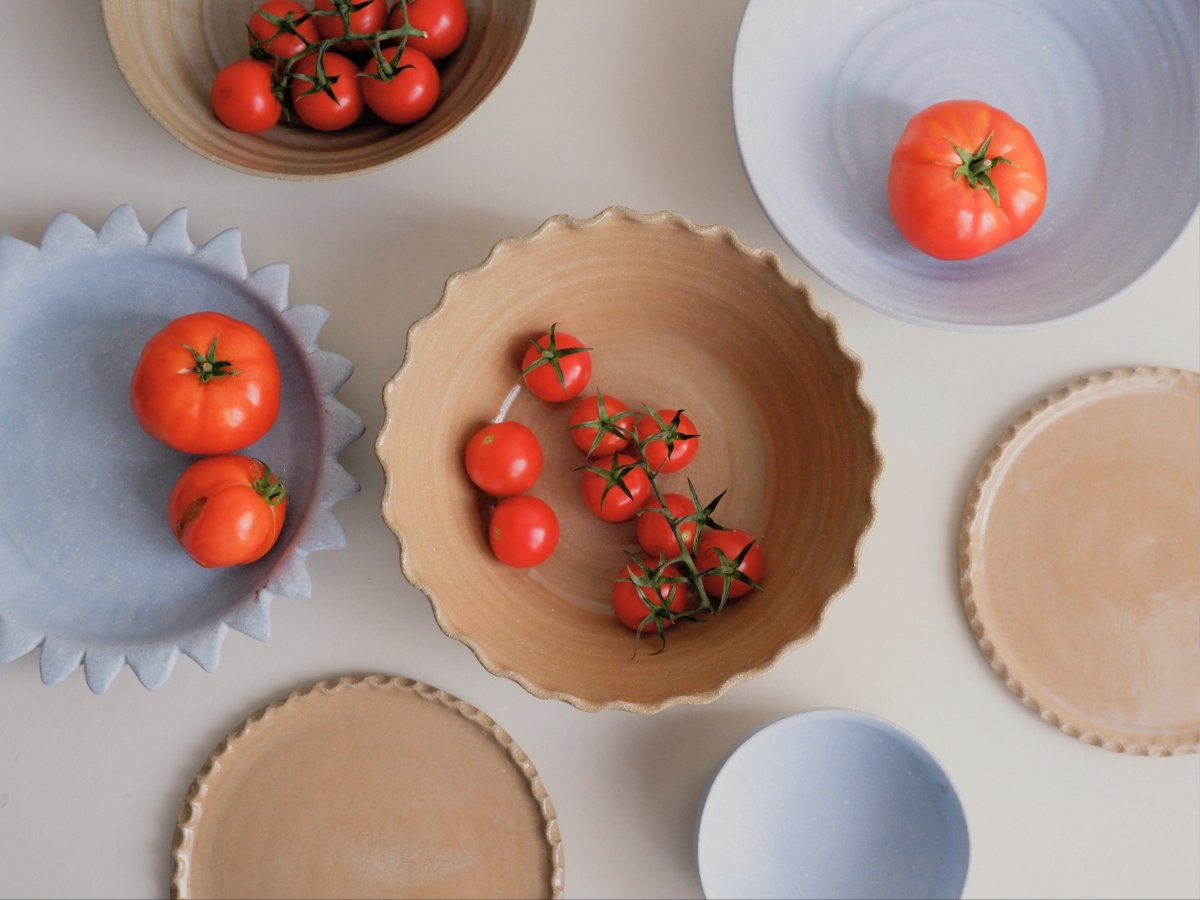 Salad bowl - Blue - Misena Ceramics