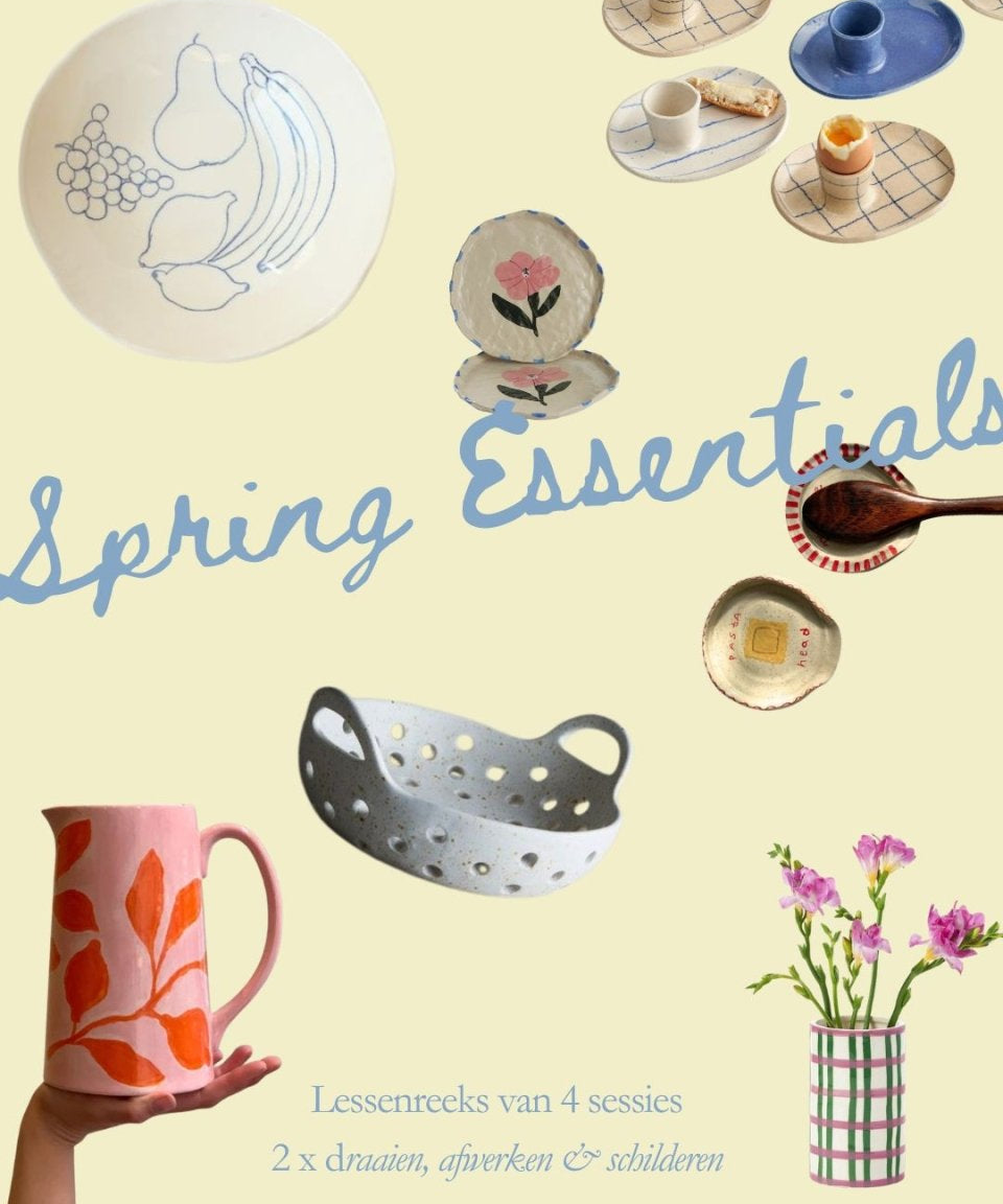 Spring Essentials - 4 sessies - Misena Ceramics