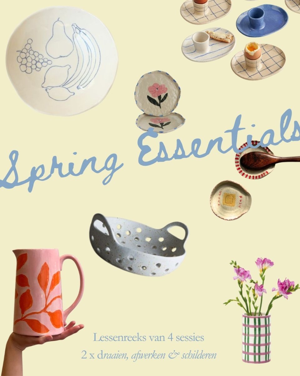 Spring Essentials - 4 sessies - Misena Ceramics