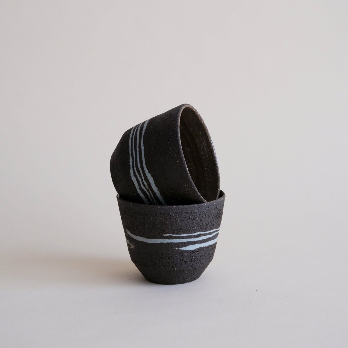 Wave coffee cup - Misena Ceramics