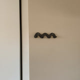 Wavy triple clothing hook